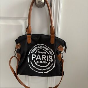 Black and Brown Paris Women's Bag